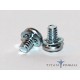 6-32 x 1/4 Pan Head SEMS Screw